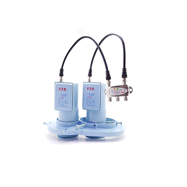 LNBF T-80 TWIN SWITCH EXT 1X4